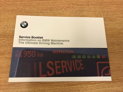 Bmw service book brand - service, new