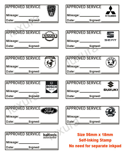 Car service stamp garage - car,