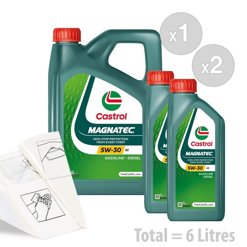 Car engine oil service kit - car,