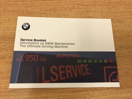 Bmw service book brand new - service,