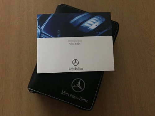 New mercedes service book - new,