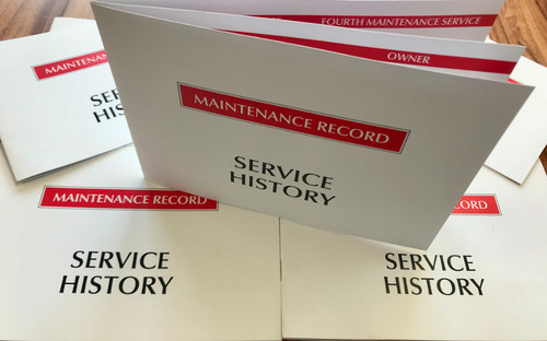 Car service history book - car,