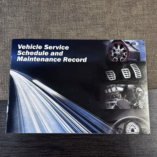 Car service book - book, with