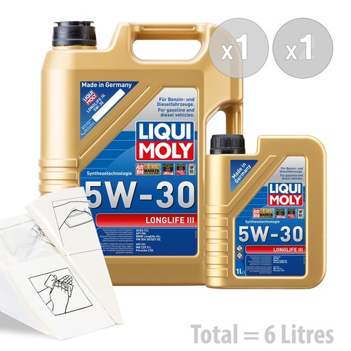 Car engine oil service kit - oil,