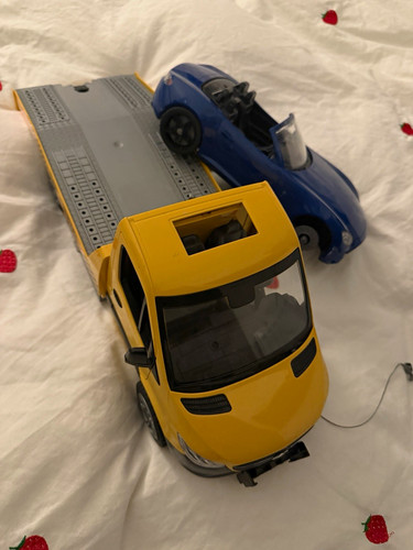 Bruder car service tow truck - service,