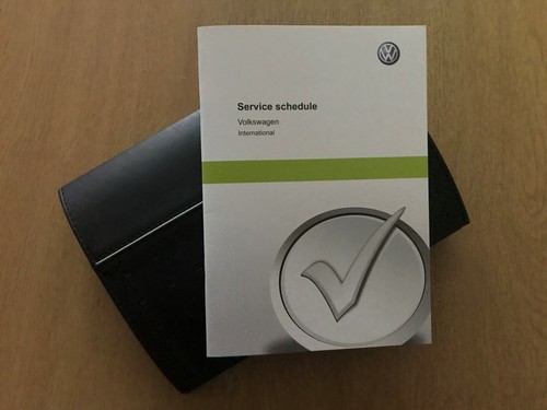 Volkswagen service book new - vw,