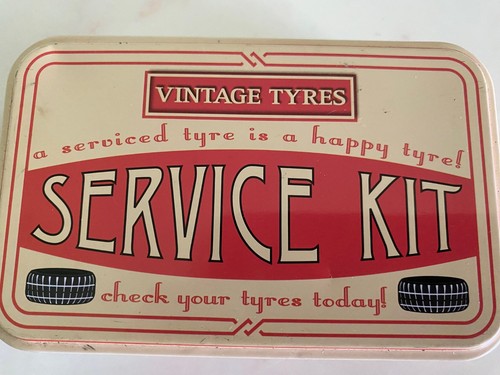 Vintage car tyre - , service