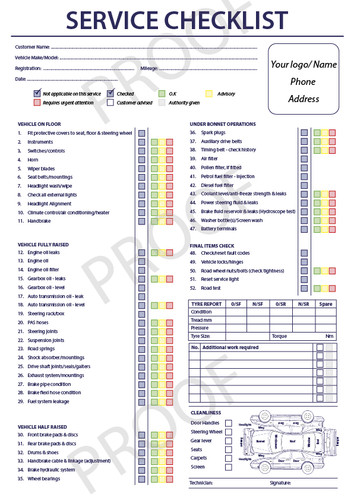 Vehicle service duplicate - a4,