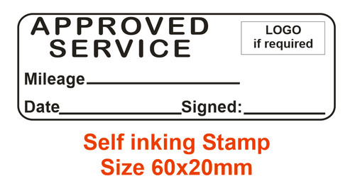 Car service stamp - car,