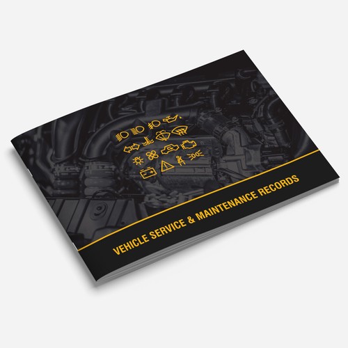 Blank service history book car - service,
