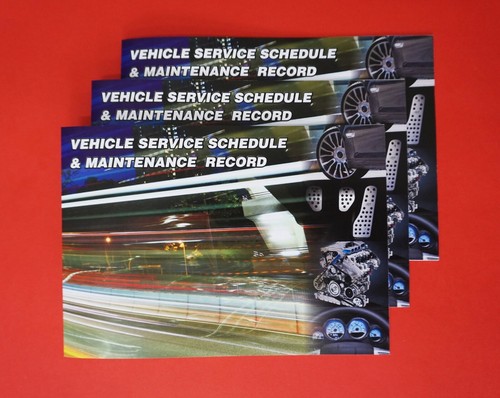 Vehicle service book - book,